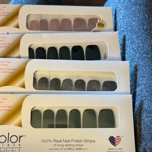 Retired Color Street Glitter and Solid Nail Strips Set